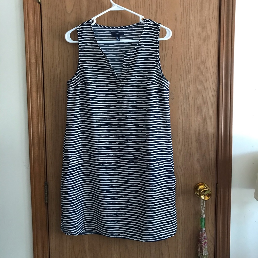 Gap Striped Shift Dress - Sz small